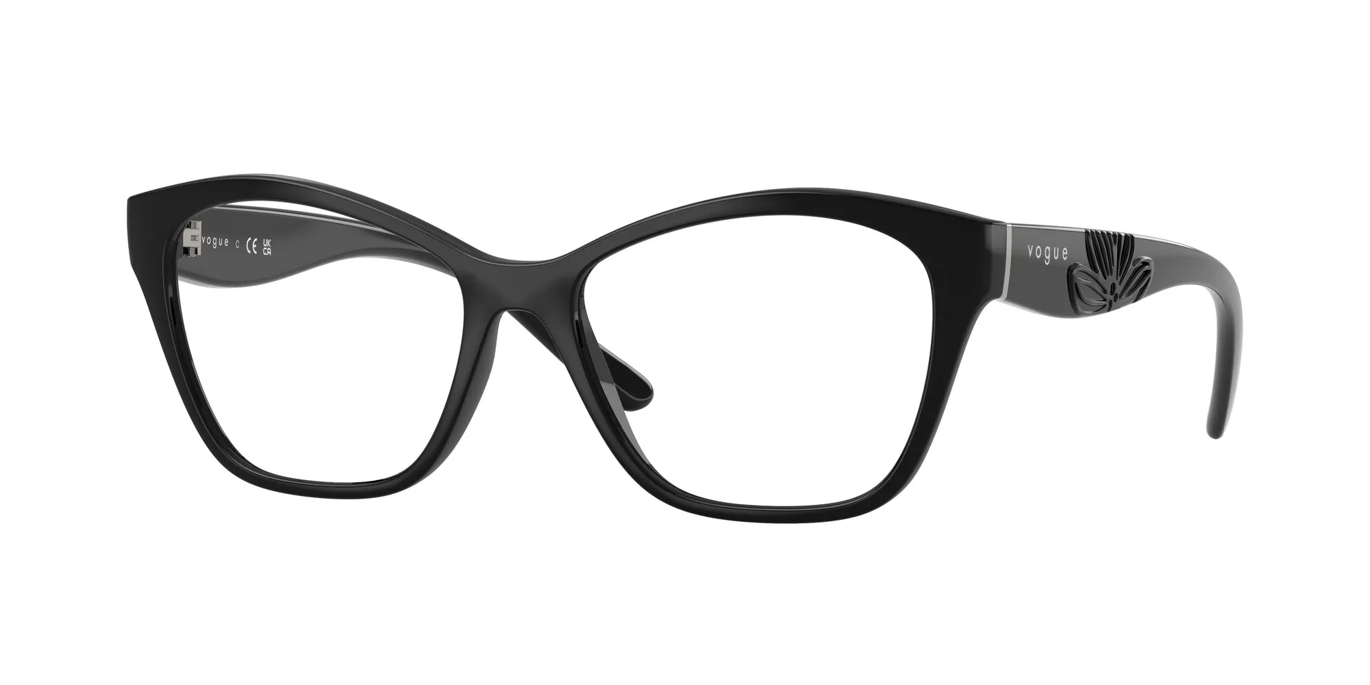 VOGUE EYEWEAR VO5628 W44 Montature da vista Nylon Nero Geometrica Normale - immagine 1