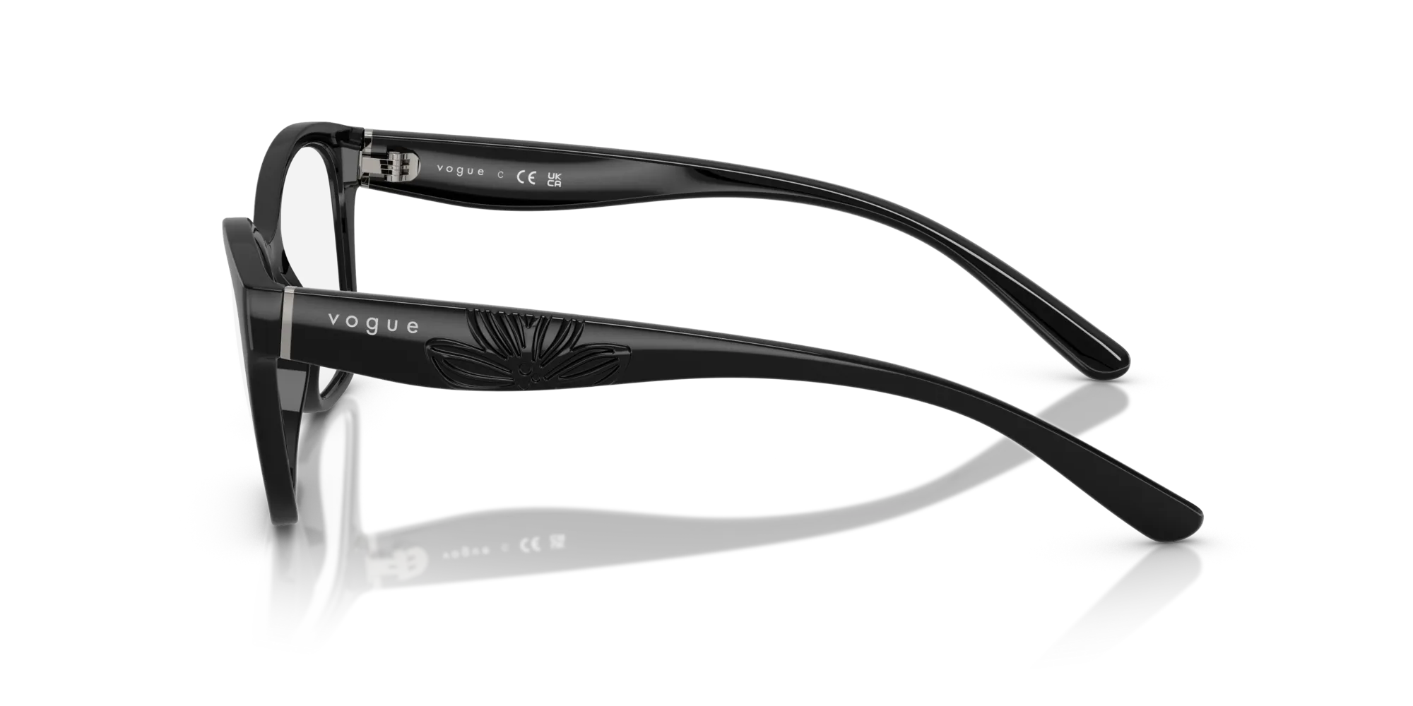 VOGUE EYEWEAR VO5628 W44 Montature da vista Nylon Nero Geometrica Normale - immagine 4