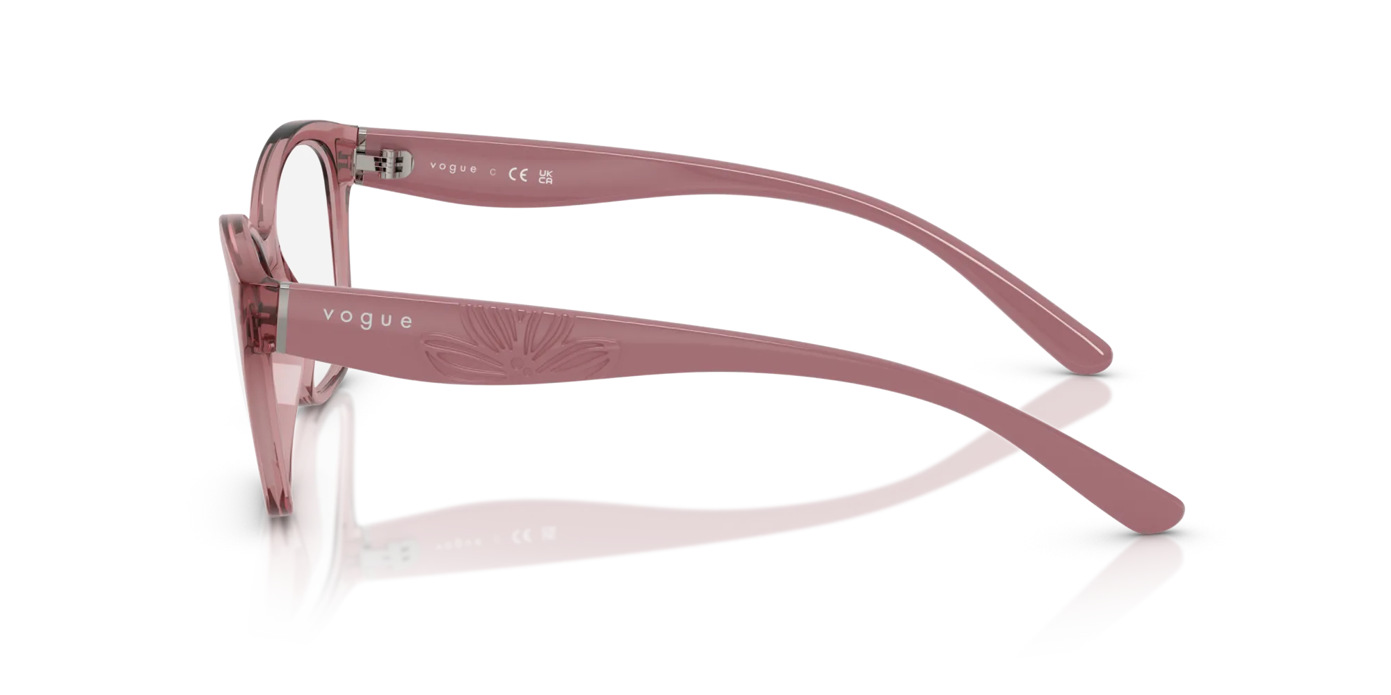 VOGUE EYEWEAR VO5628 3198 Montature da vista Nylon Rosa Geometrica Normale - immagine 4