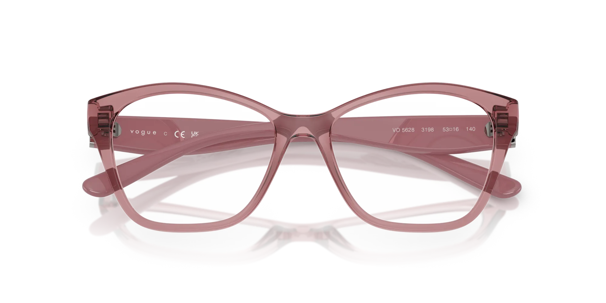 VOGUE EYEWEAR VO5628 3198 Montature da vista Nylon Rosa Geometrica Normale - immagine 2