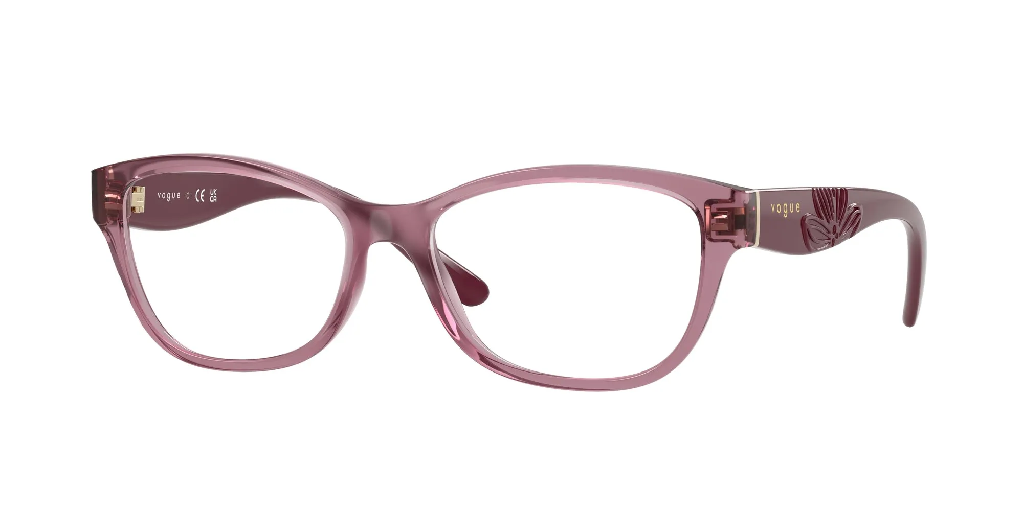 VOGUE EYEWEAR VO5627 3024 Montature da vista Nylon Rosa Farfalla Normale - immagine 1