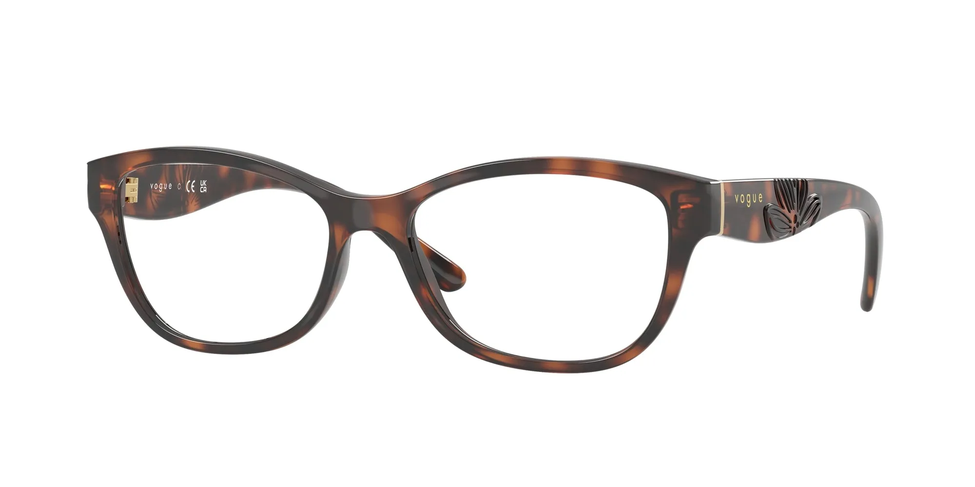 VOGUE EYEWEAR VO5627 2718 Montature da vista Nylon Marrone Farfalla Normale - immagine 1