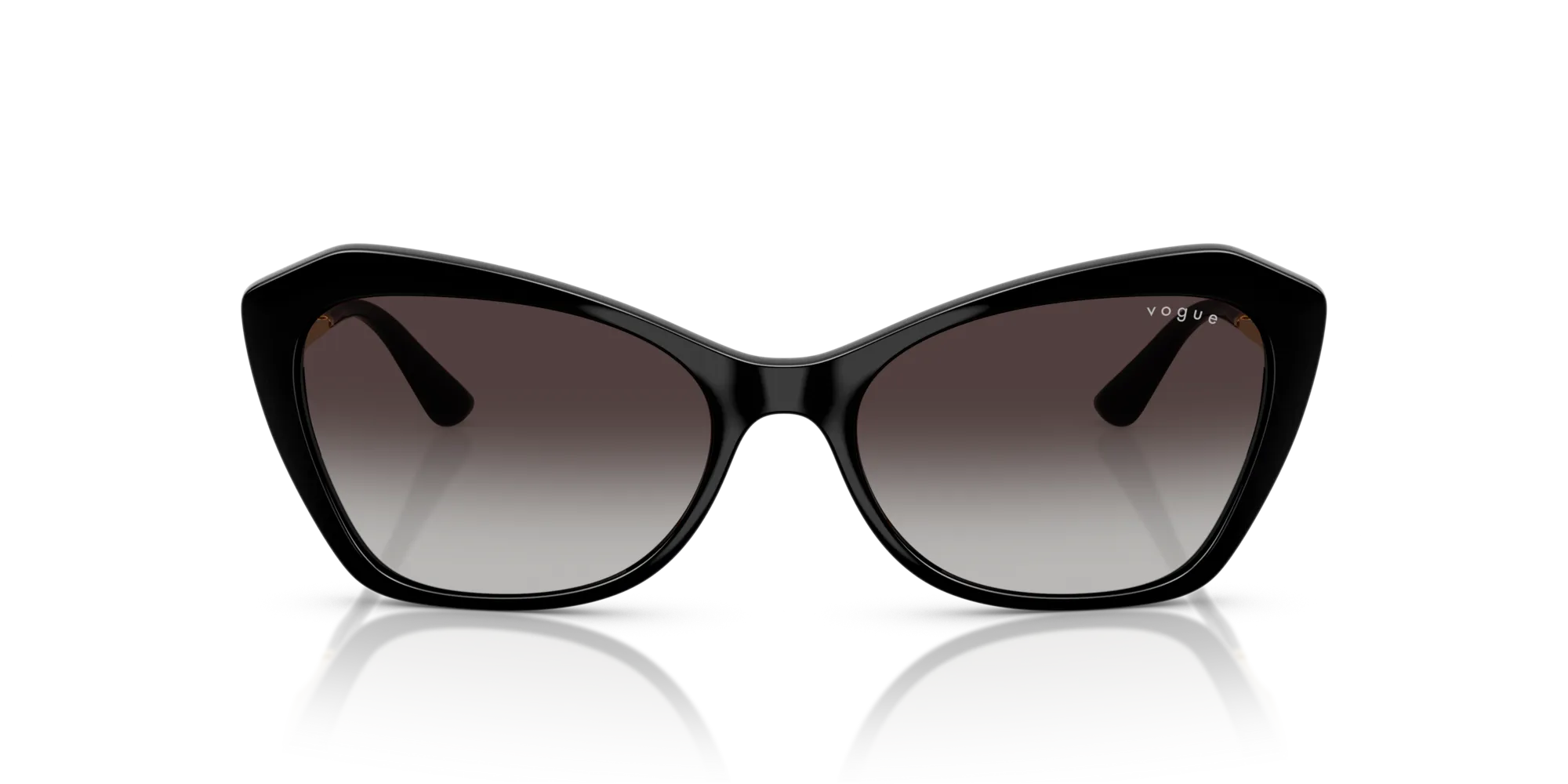 VOGUE EYEWEAR VO5626S W44/8G Occhiali da sole Nylon Nero Grigio Geometrica Normale Sfumato - immagine 3