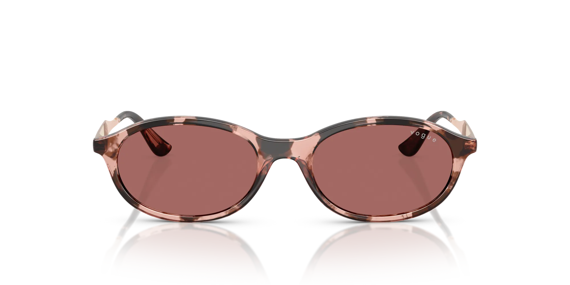 VOGUE EYEWEAR VO5625S 319969 Occhiali da sole Nylon Rosa Viola Rotonda Normale - immagine 3