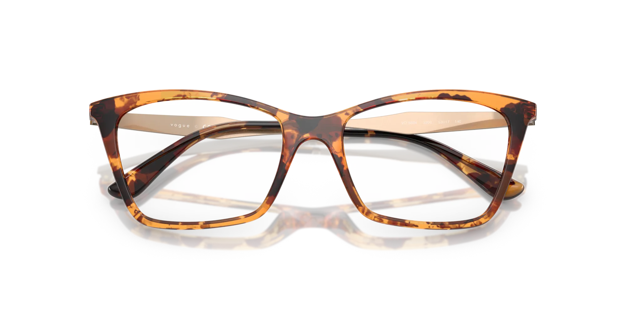 VOGUE EYEWEAR VO5624 3200 Montature da vista Nylon Tartaruga Farfalla Normale - immagine 2