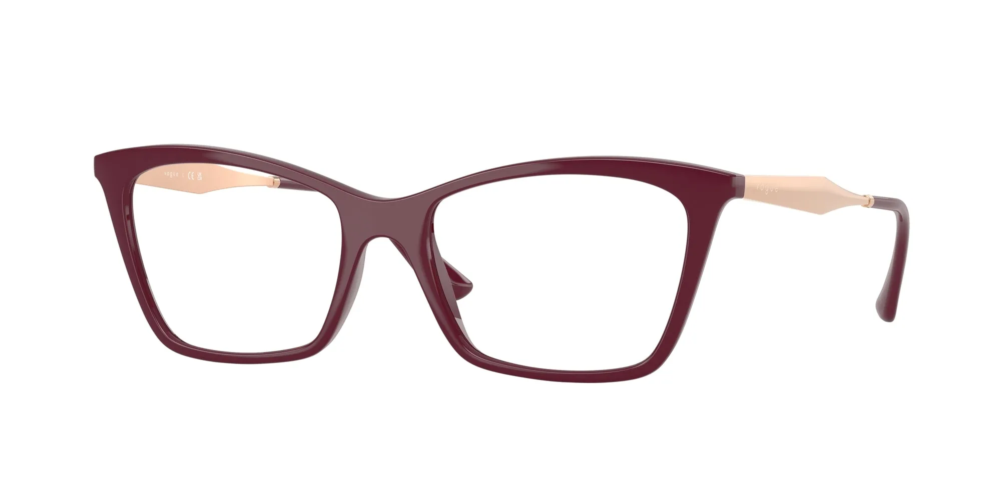 VOGUE EYEWEAR VO5624 2875 Montature da vista Nylon Rosso Farfalla Normale - immagine 1