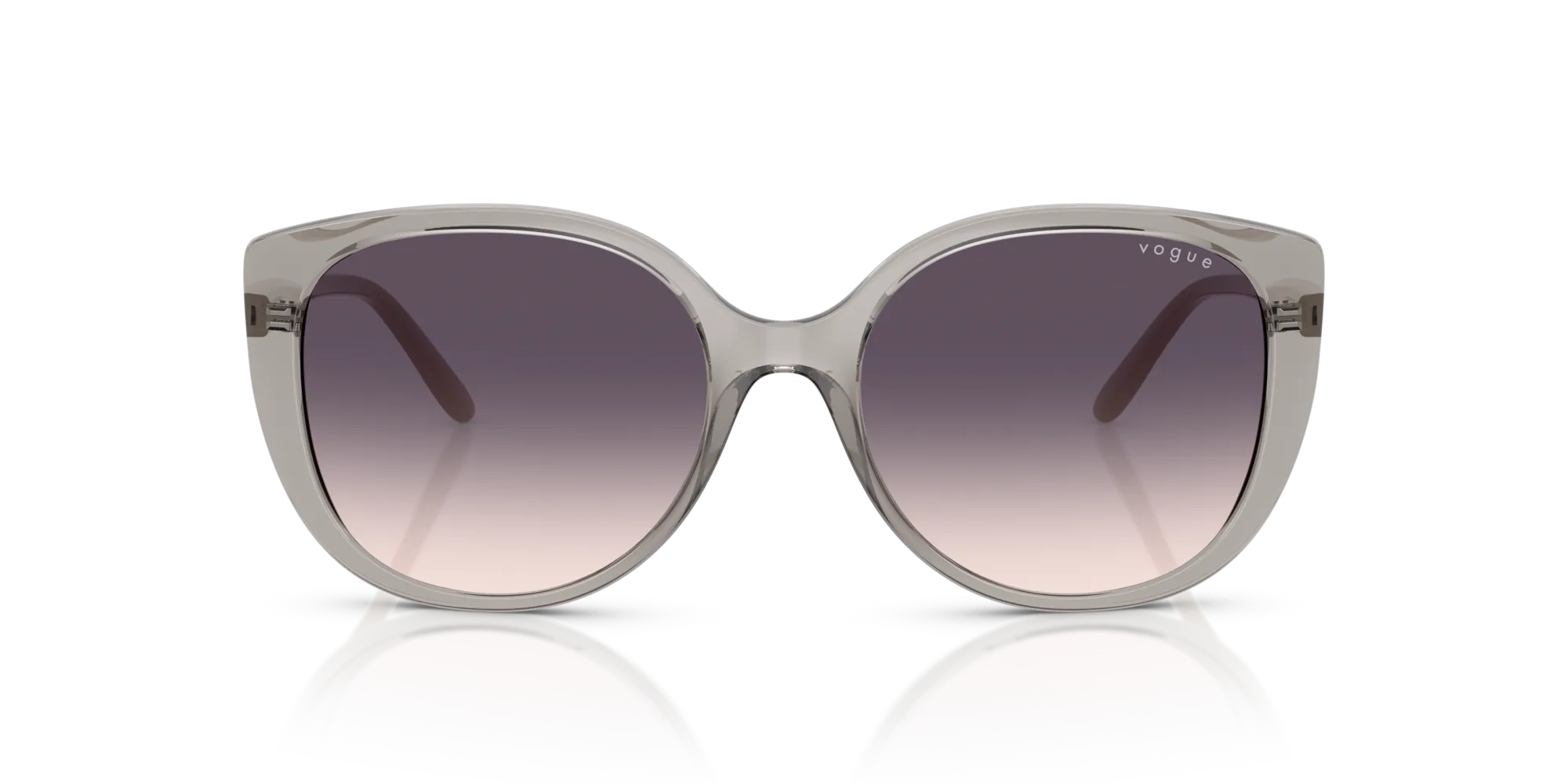 VOGUE EYEWEAR VO5623S 272636 Occhiali da sole Nylon Grigio Rosa Farfalla Normale Sfumato - immagine 3