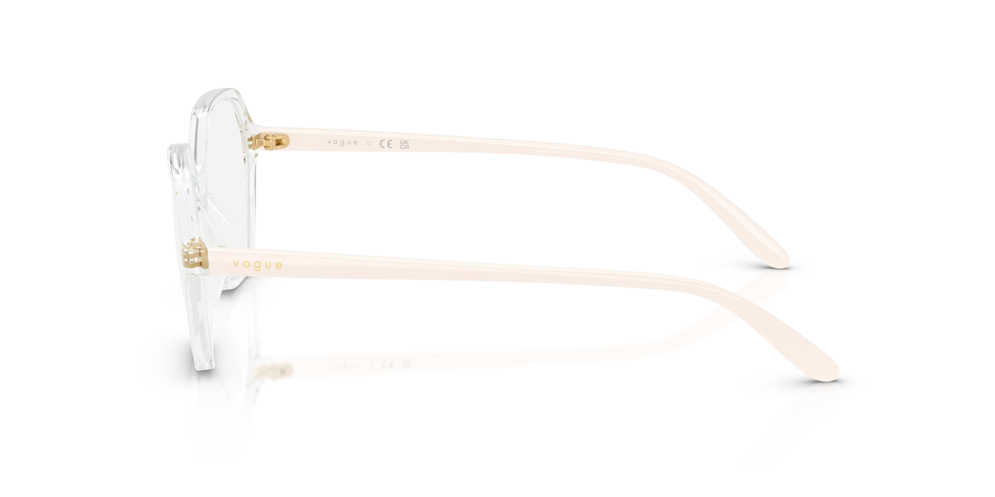 VOGUE EYEWEAR VO5622 W745 Montature da vista Nylon Trasparente Geometrica Normale - immagine 4