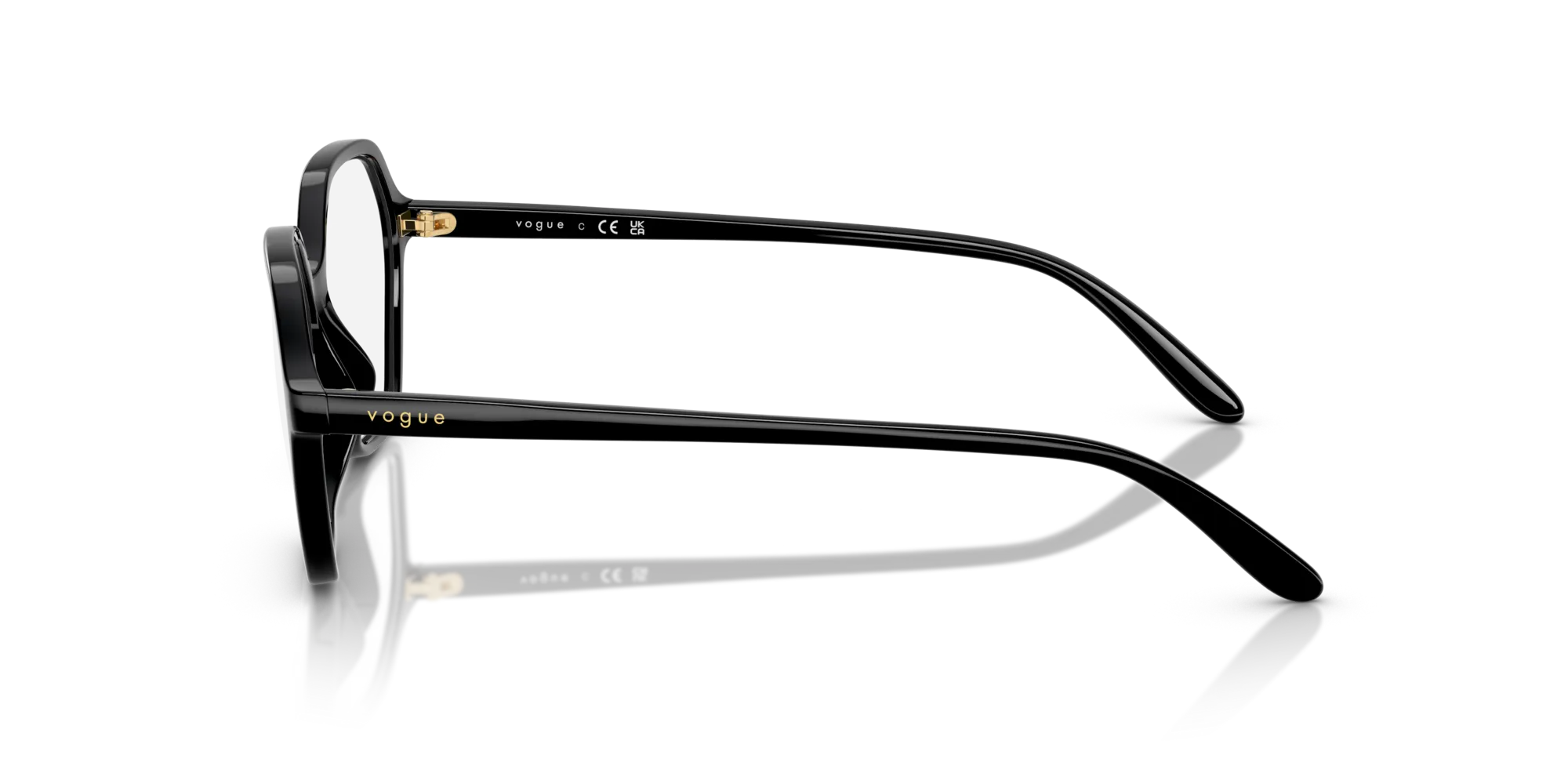 VOGUE EYEWEAR VO5622 W44 Montature da vista Nylon Nero Geometrica Normale - immagine 4