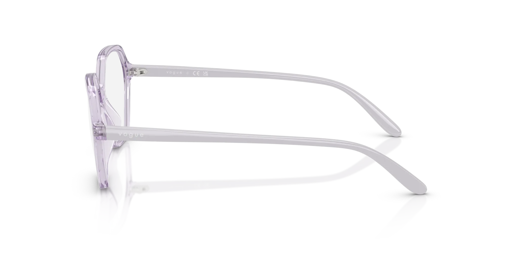 VOGUE EYEWEAR VO5622 2745 Montature da vista Nylon Viola Geometrica Normale - immagine 4