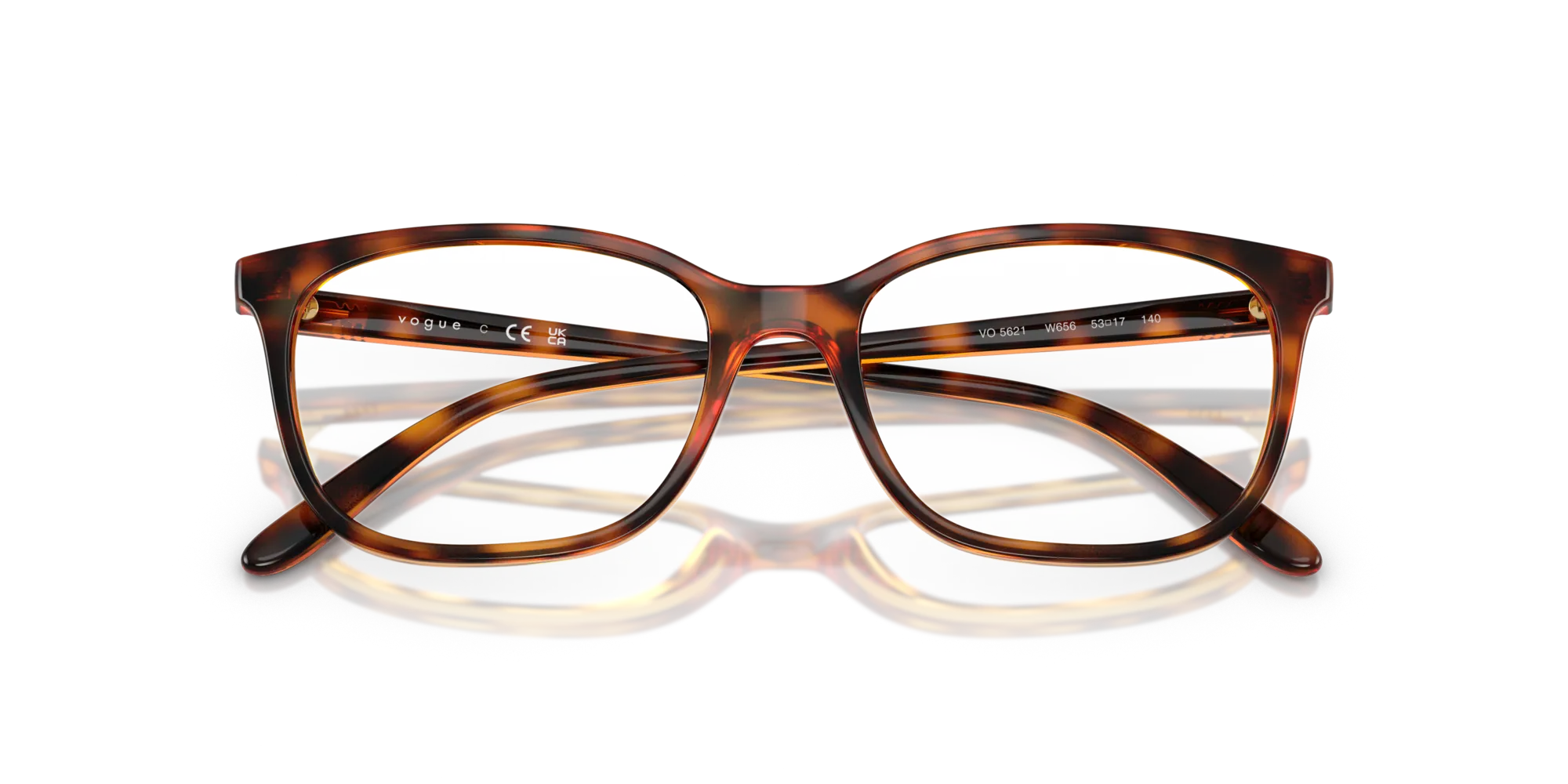 VOGUE EYEWEAR VO5621 W656 Montature da vista Nylon Marrone Pillow Normale - immagine 2