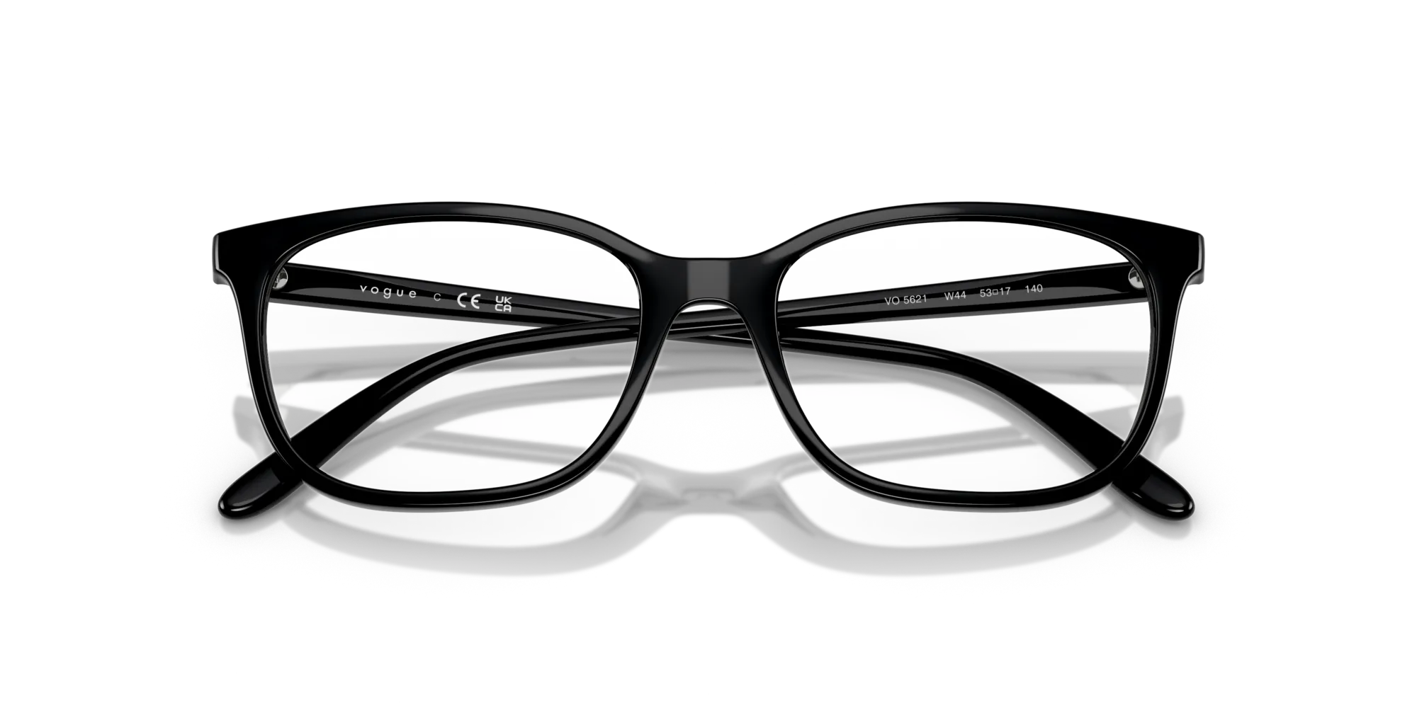 VOGUE EYEWEAR VO5621 W44 Montature da vista Nylon Nero Pillow Normale - immagine 2