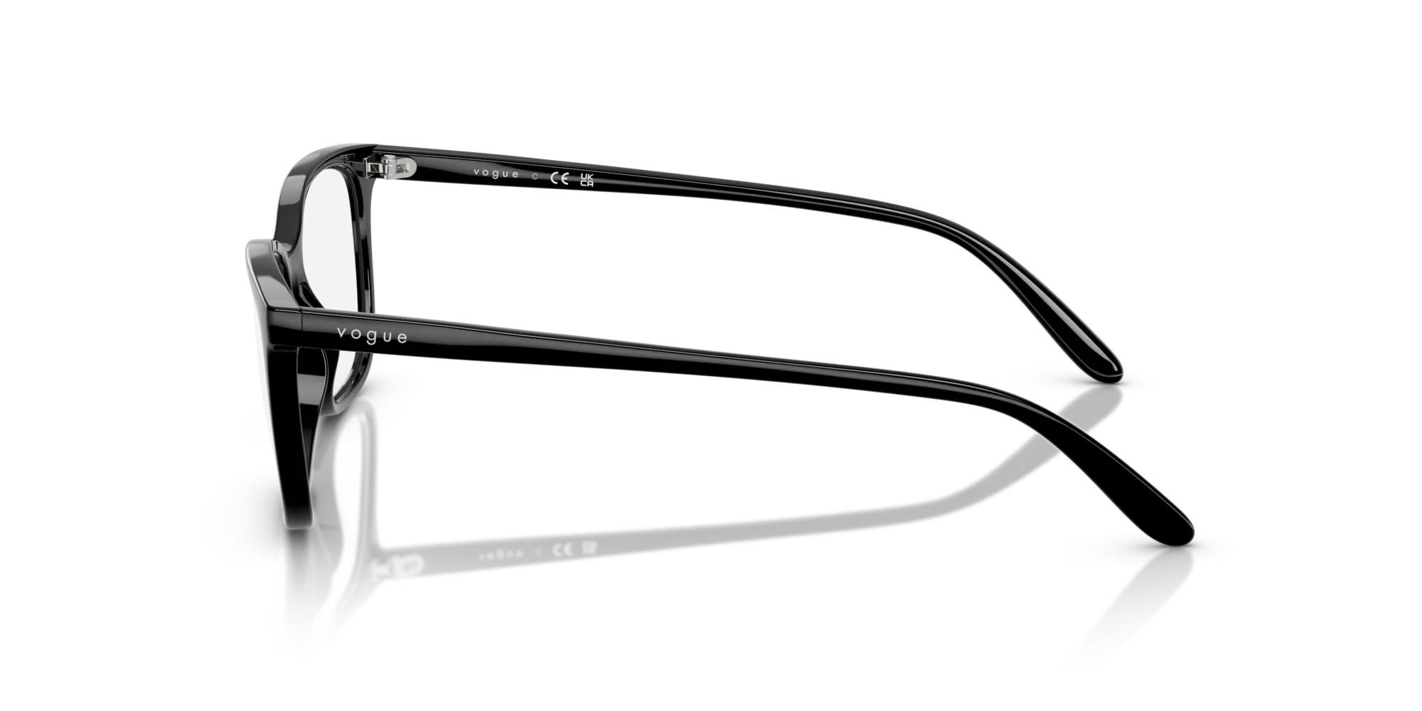 VOGUE EYEWEAR VO5621 W44 Montature da vista Nylon Nero Pillow Normale - immagine 4