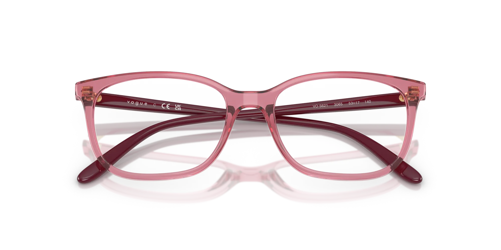 VOGUE EYEWEAR VO5621 3065 Montature da vista Nylon Viola Pillow Normale - immagine 2