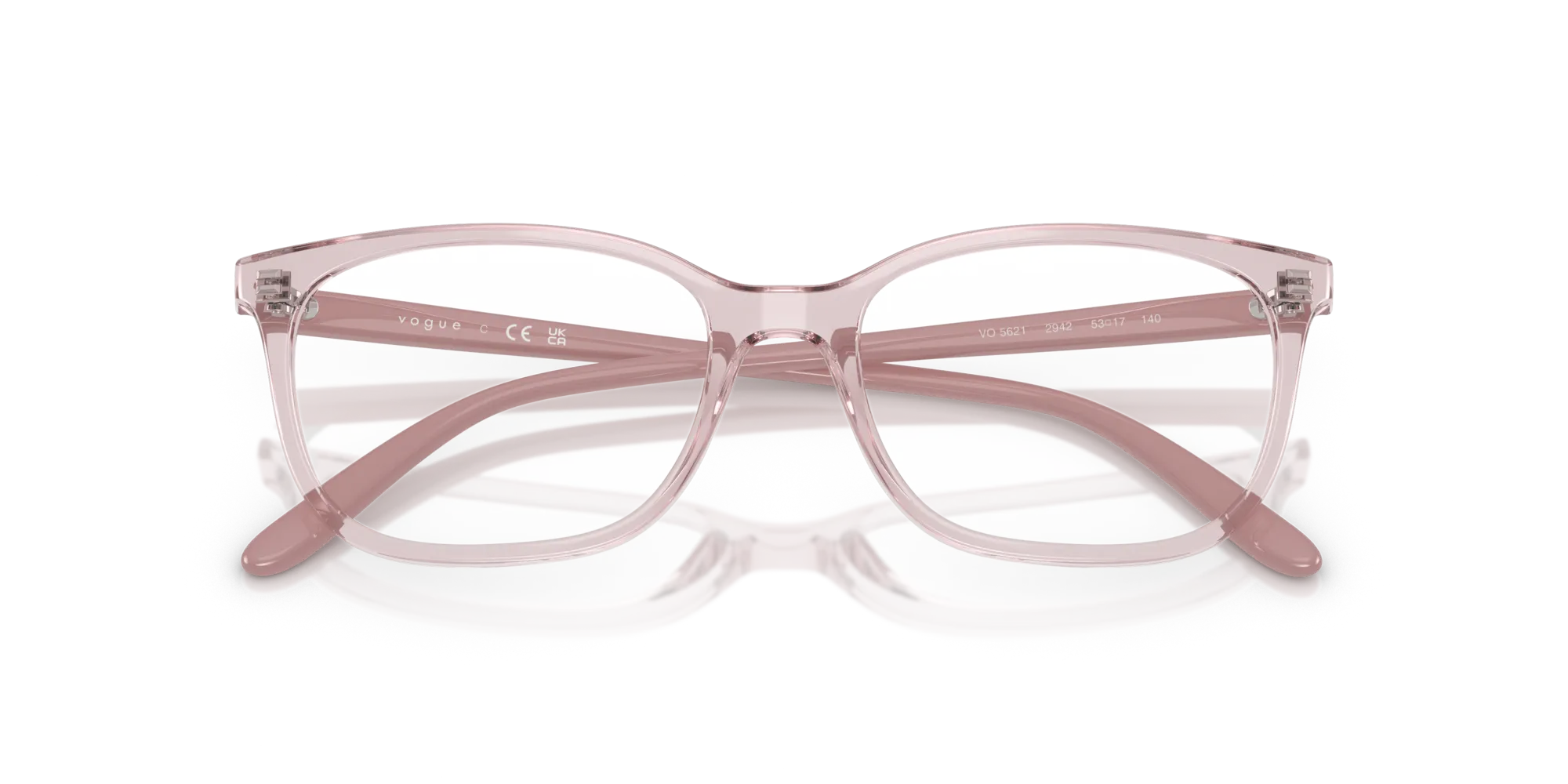 VOGUE EYEWEAR VO5621 2942 Montature da vista Nylon Rosa Pillow Normale - immagine 2
