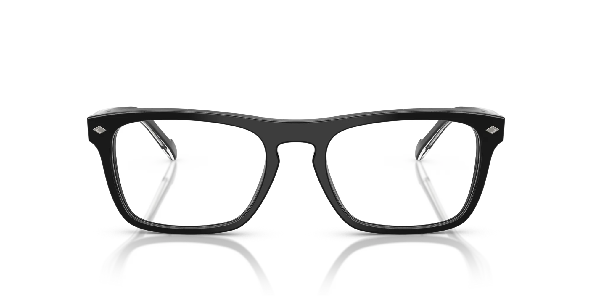 VOGUE EYEWEAR VO5619 W44 Montature da vista Acetato Nero Pillow Normale - immagine 3