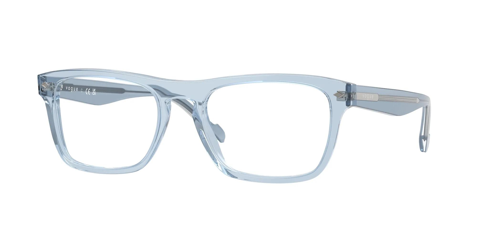 VOGUE EYEWEAR VO5619 3215 Montature da vista Acetato Blu Pillow Normale - immagine 1