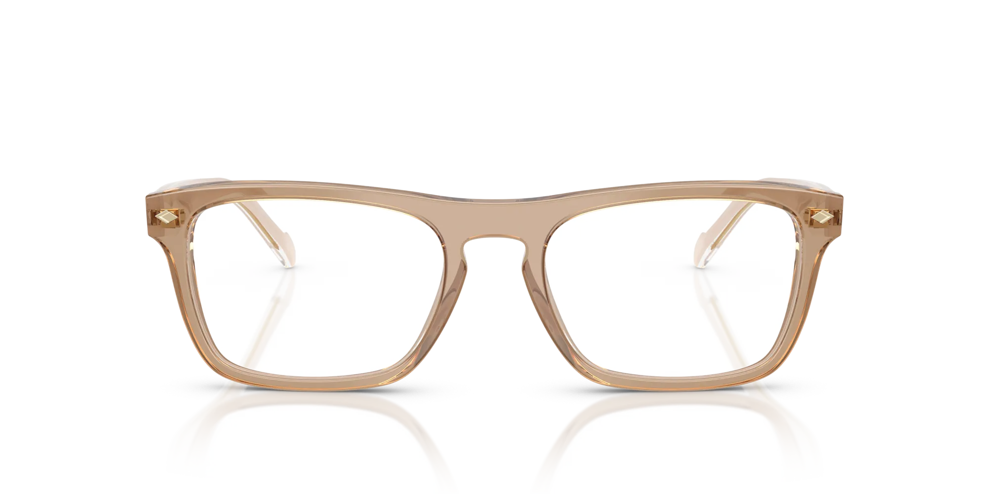 VOGUE EYEWEAR VO5619 3189 Montature da vista Acetato Marrone Pillow Normale - immagine 3