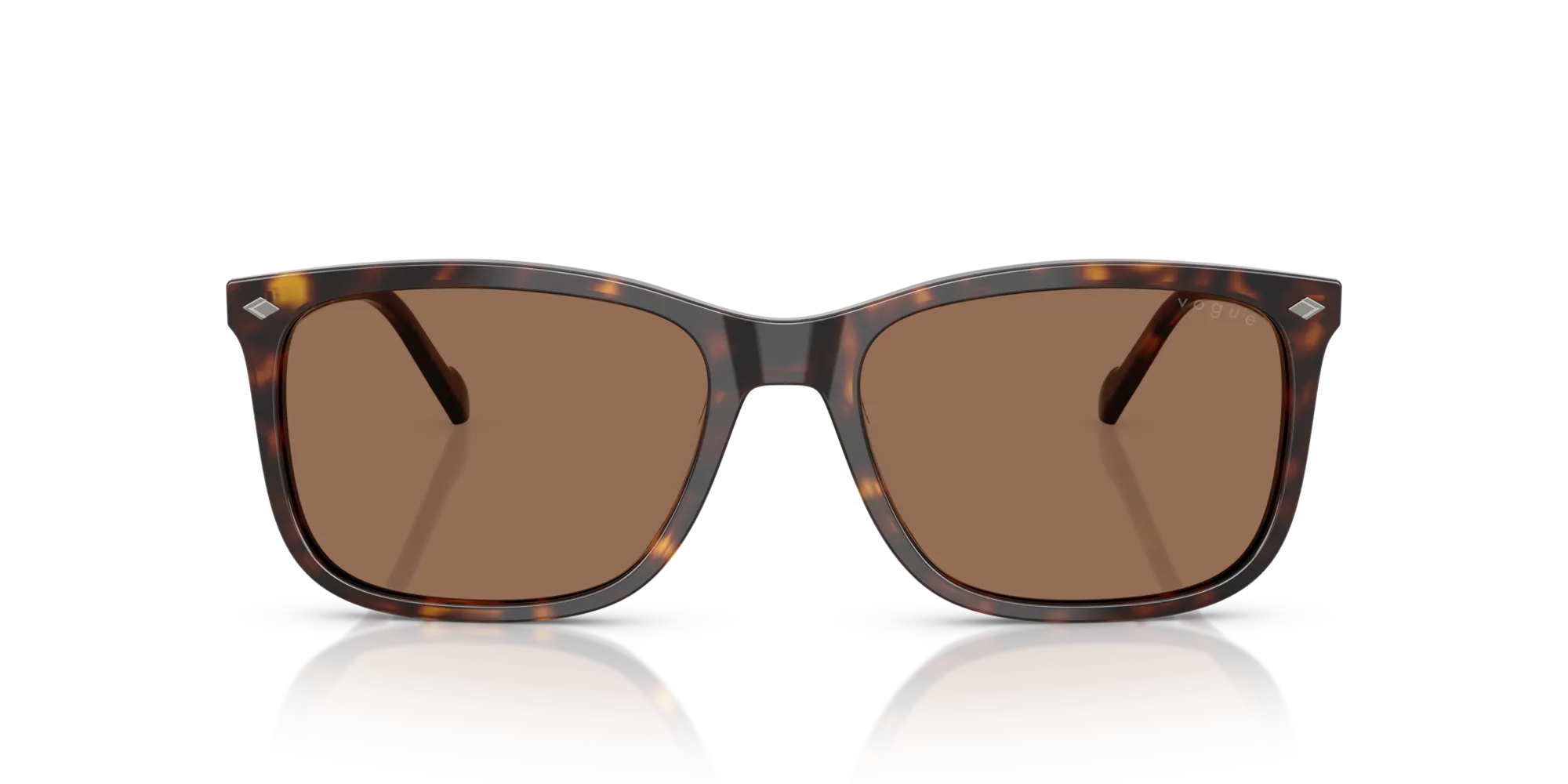 VOGUE EYEWEAR VO5618S W65673 Occhiali da sole Acetato Marrone Marrone Pillow Normale - immagine 3