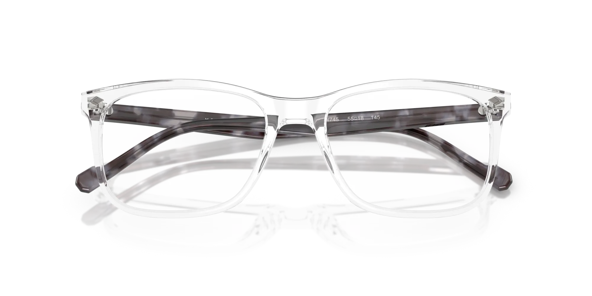 VOGUE EYEWEAR VO5617 W745 Montature da vista Acetato Trasparente Pillow Normale - immagine 2
