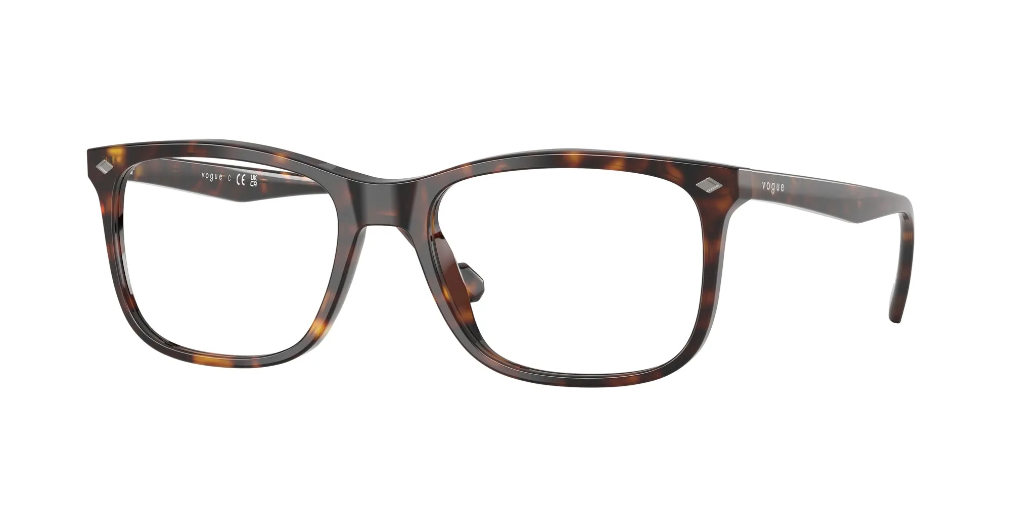 VOGUE EYEWEAR VO5617 W656 Montature da vista Acetato Marrone Pillow Normale - immagine 1