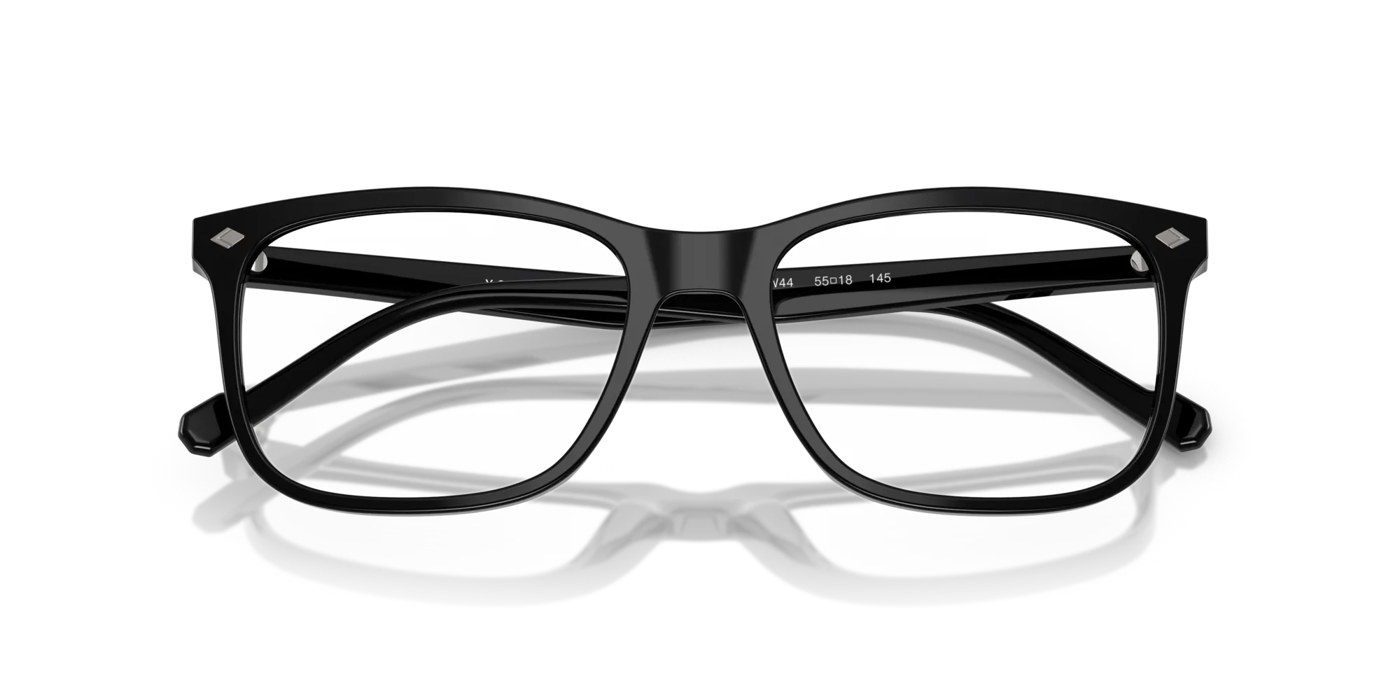VOGUE EYEWEAR VO5617 W44 Montature da vista Acetato Nero Pillow Normale - immagine 2
