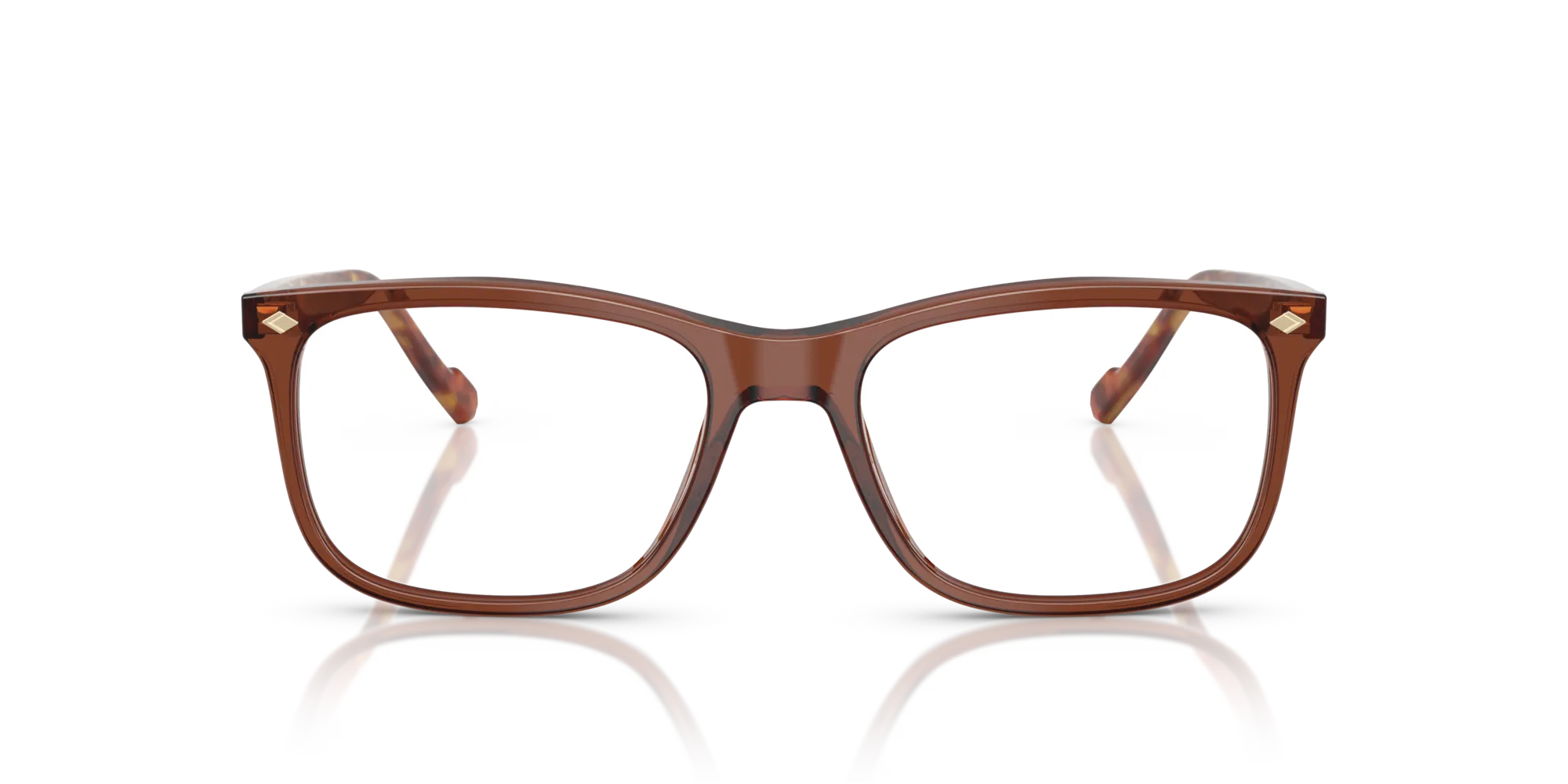 VOGUE EYEWEAR VO5617 3202 Montature da vista Acetato Marrone Pillow Normale - immagine 3