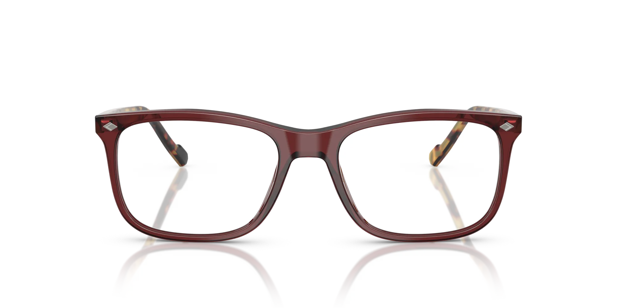 VOGUE EYEWEAR VO5617 2924 Montature da vista Acetato Rosso Pillow Normale - immagine 3