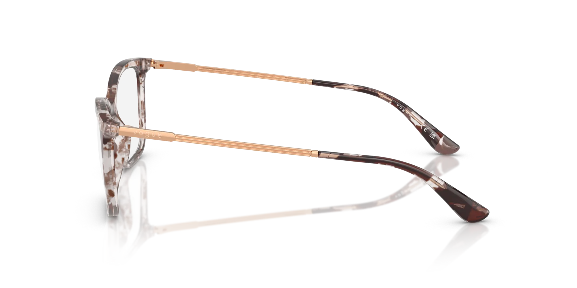 VOGUE EYEWEAR VO5563 3218 Montature da vista Nylon Tartaruga Farfalla Normale - immagine 4