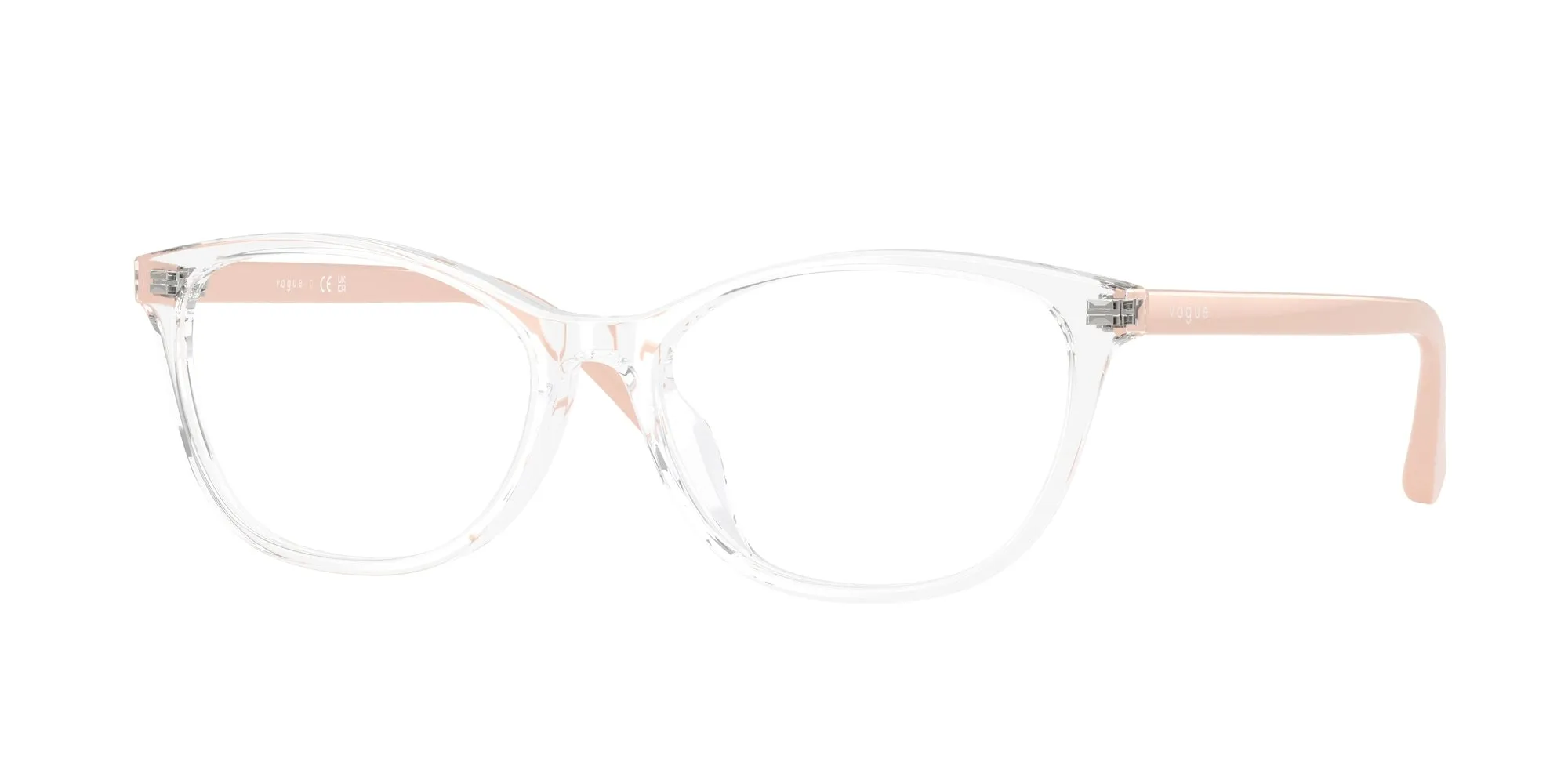 VOGUE EYEWEAR VO5502D W745 Montature da vista Acetato Trasparente Cat Eye Normale - immagine 1