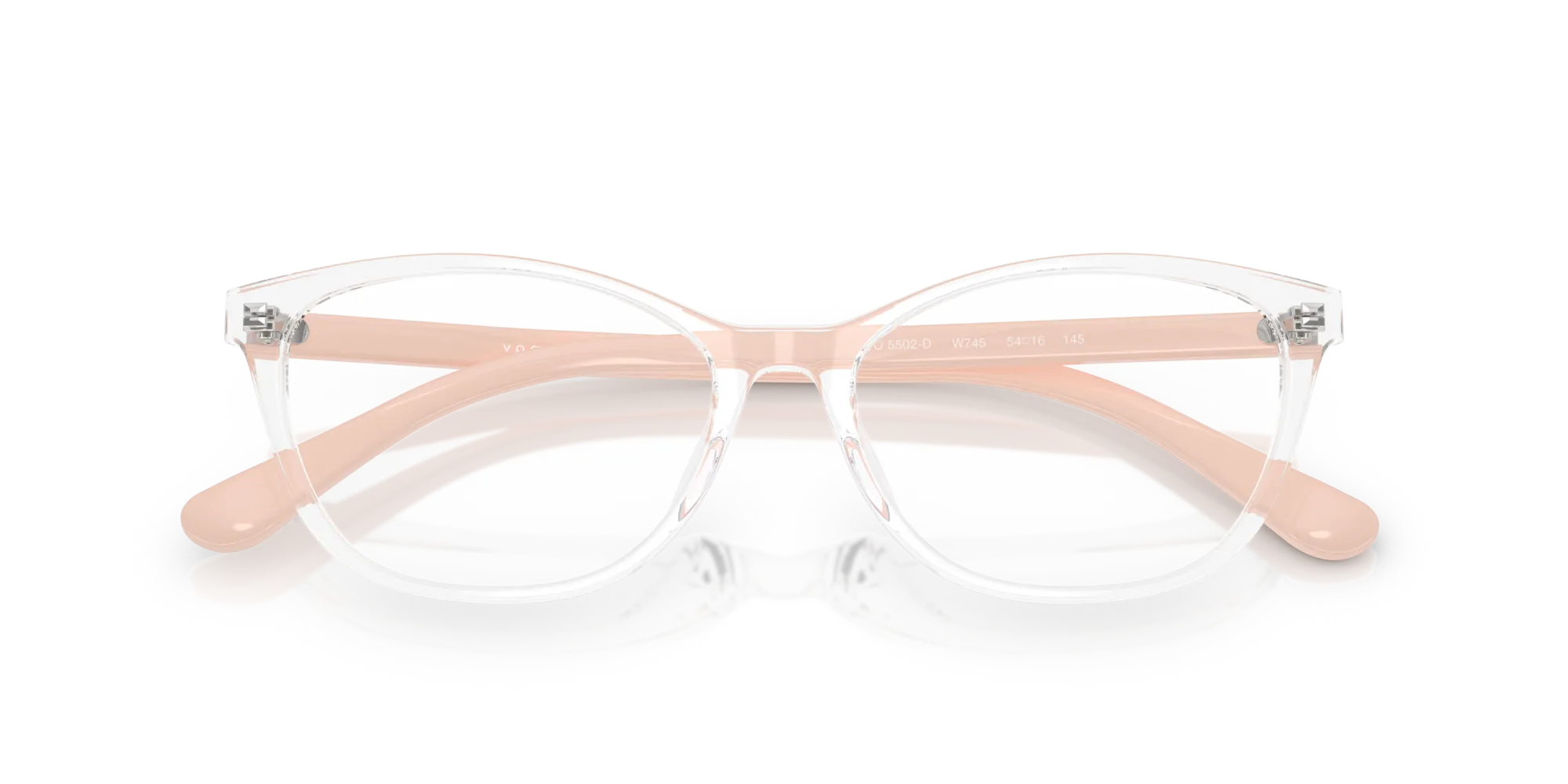 VOGUE EYEWEAR VO5502D W745 Montature da vista Acetato Trasparente Cat Eye Normale - immagine 2