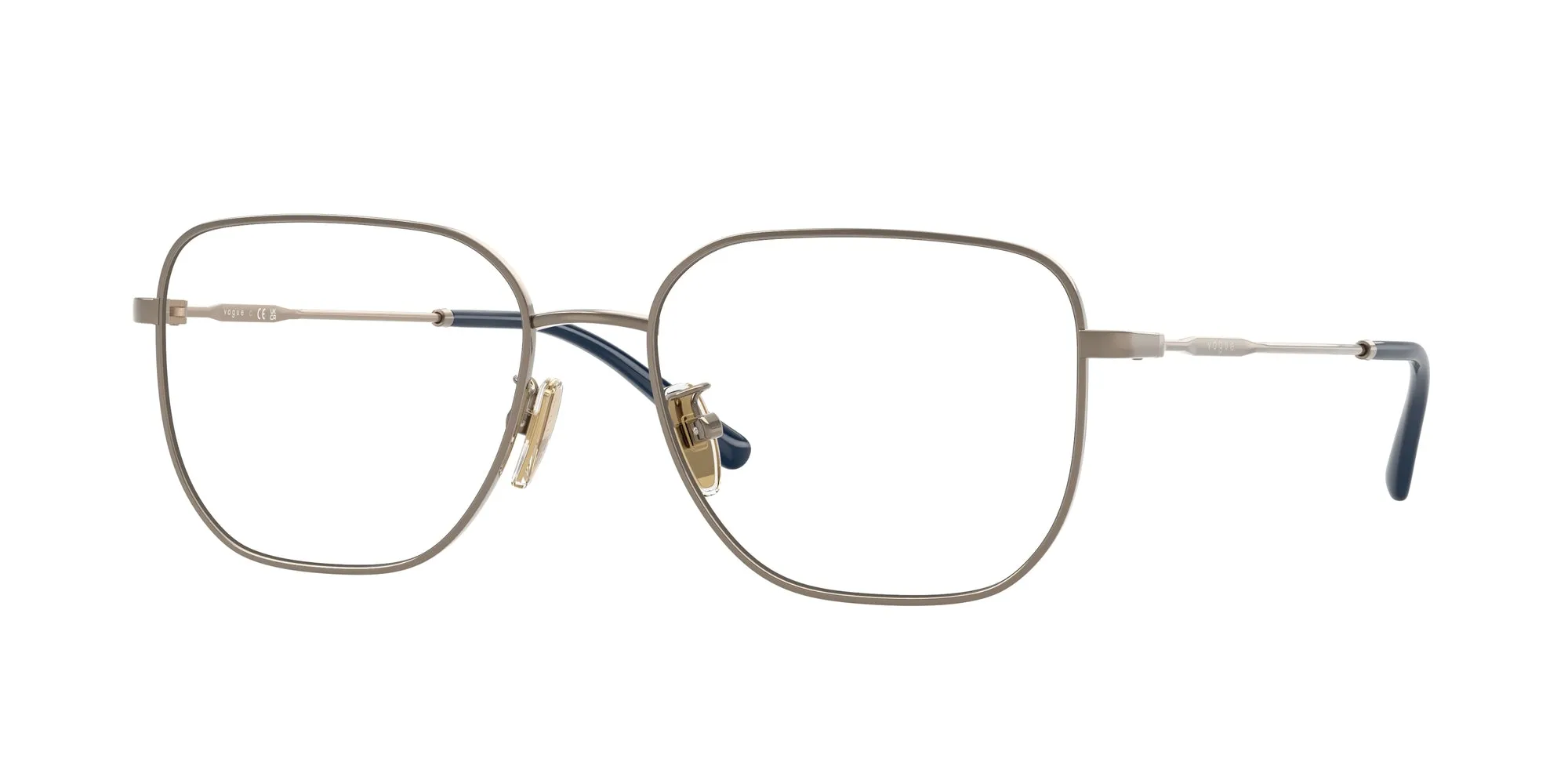 VOGUE EYEWEAR VO4335D 5138 Montature da vista Metallo Marrone Pillow Normale - immagine 1