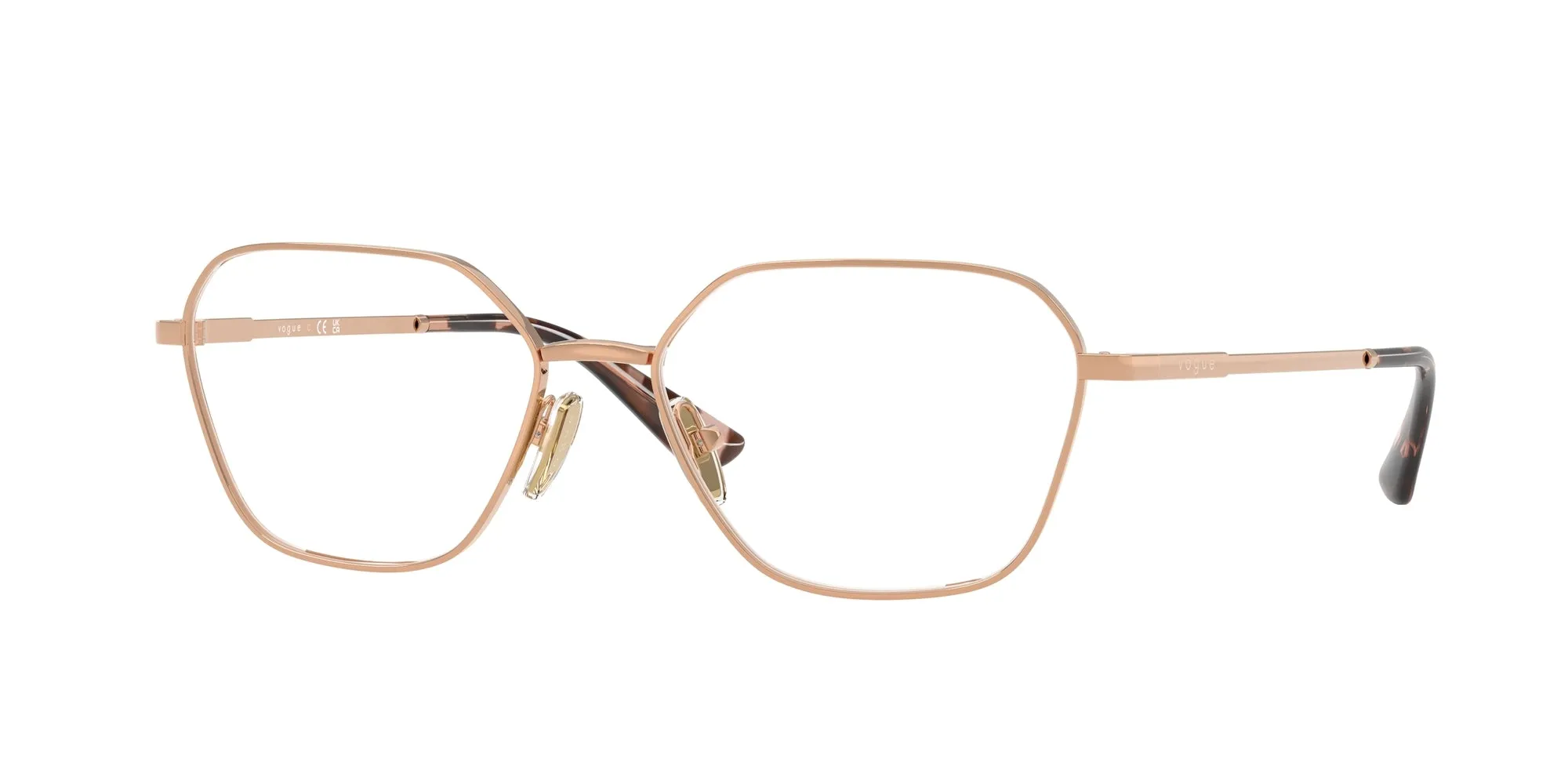 VOGUE EYEWEAR VO4334 5152 Montature da vista Metallo Oro Geometrica Normale - immagine 1