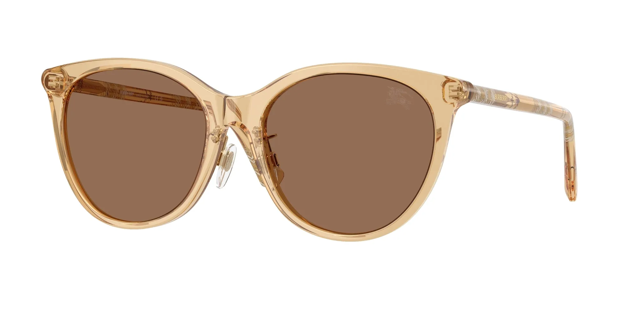 Burberry BE4464D 416773 Occhiali da sole Acetato Beige Marrone Pantos Normale - immagine 1