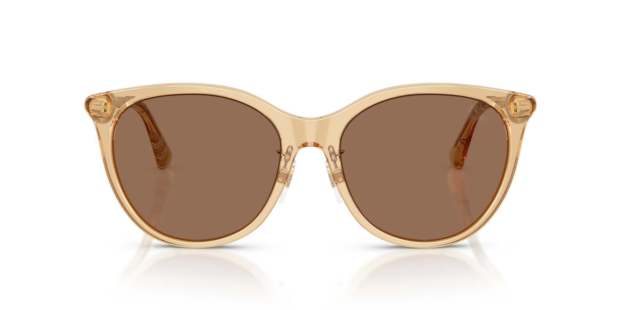 Burberry BE4464D 416773 Occhiali da sole Acetato Beige Marrone Pantos Normale - immagine 3