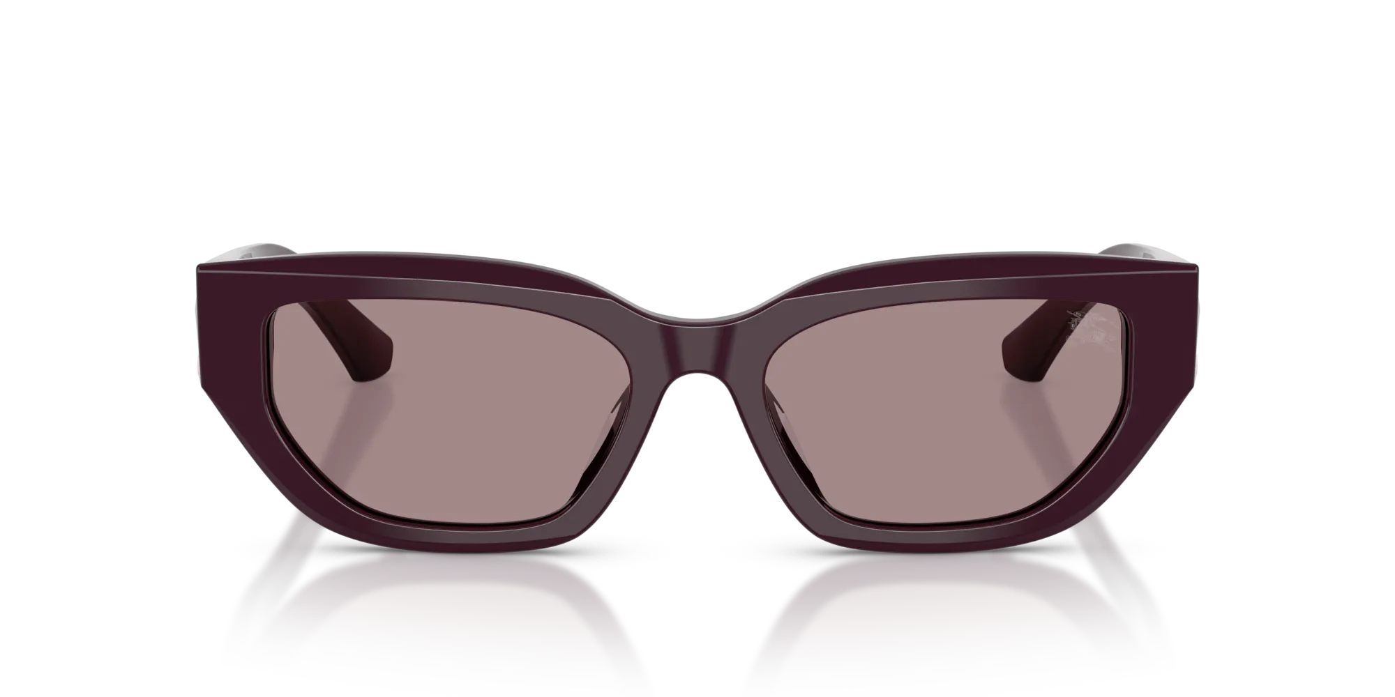 Burberry BE4463D 3400LA Occhiali da sole Acetato Viola Viola Cat Eye Normale - immagine 3