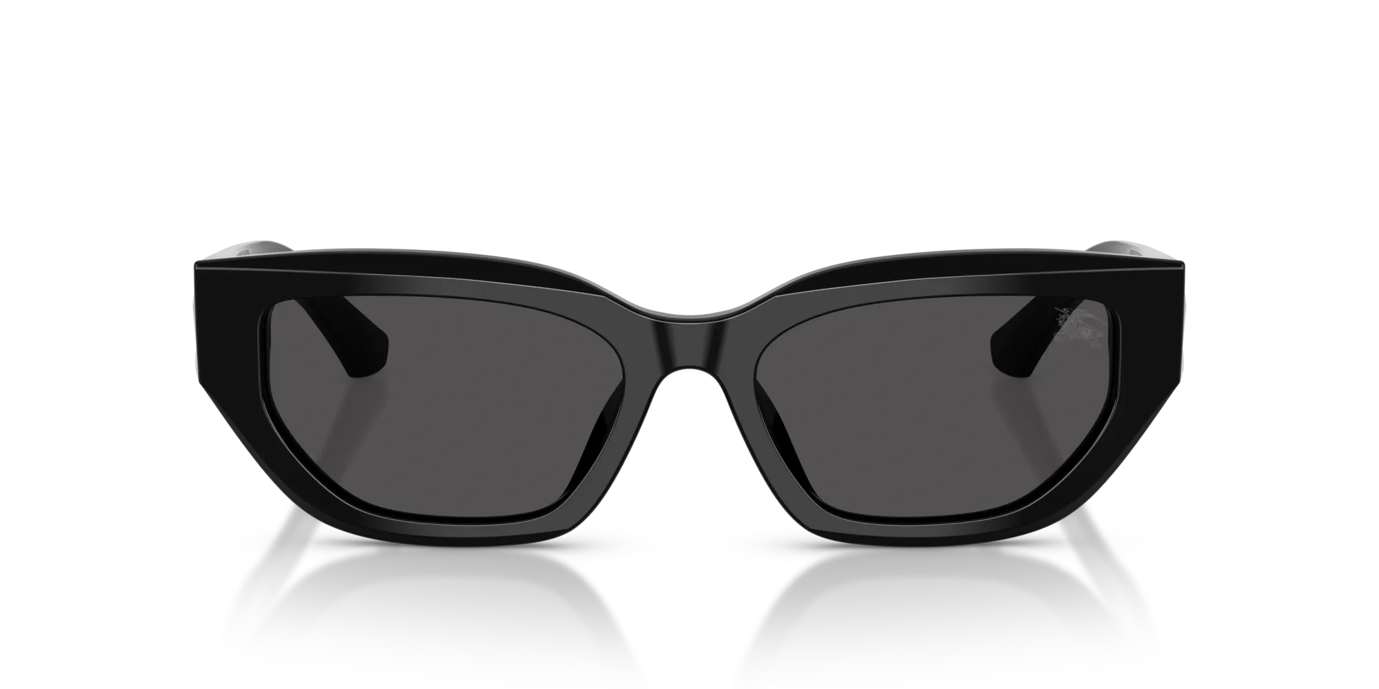 Burberry BE4463D 300187 Occhiali da sole Acetato Nero Grigio Cat Eye Normale - immagine 3