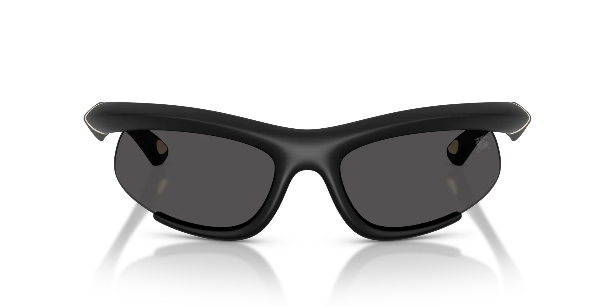 Burberry BE4462 418687 Occhiali da sole Iniettato Nero Grigio Geometrica Normale - immagine 3