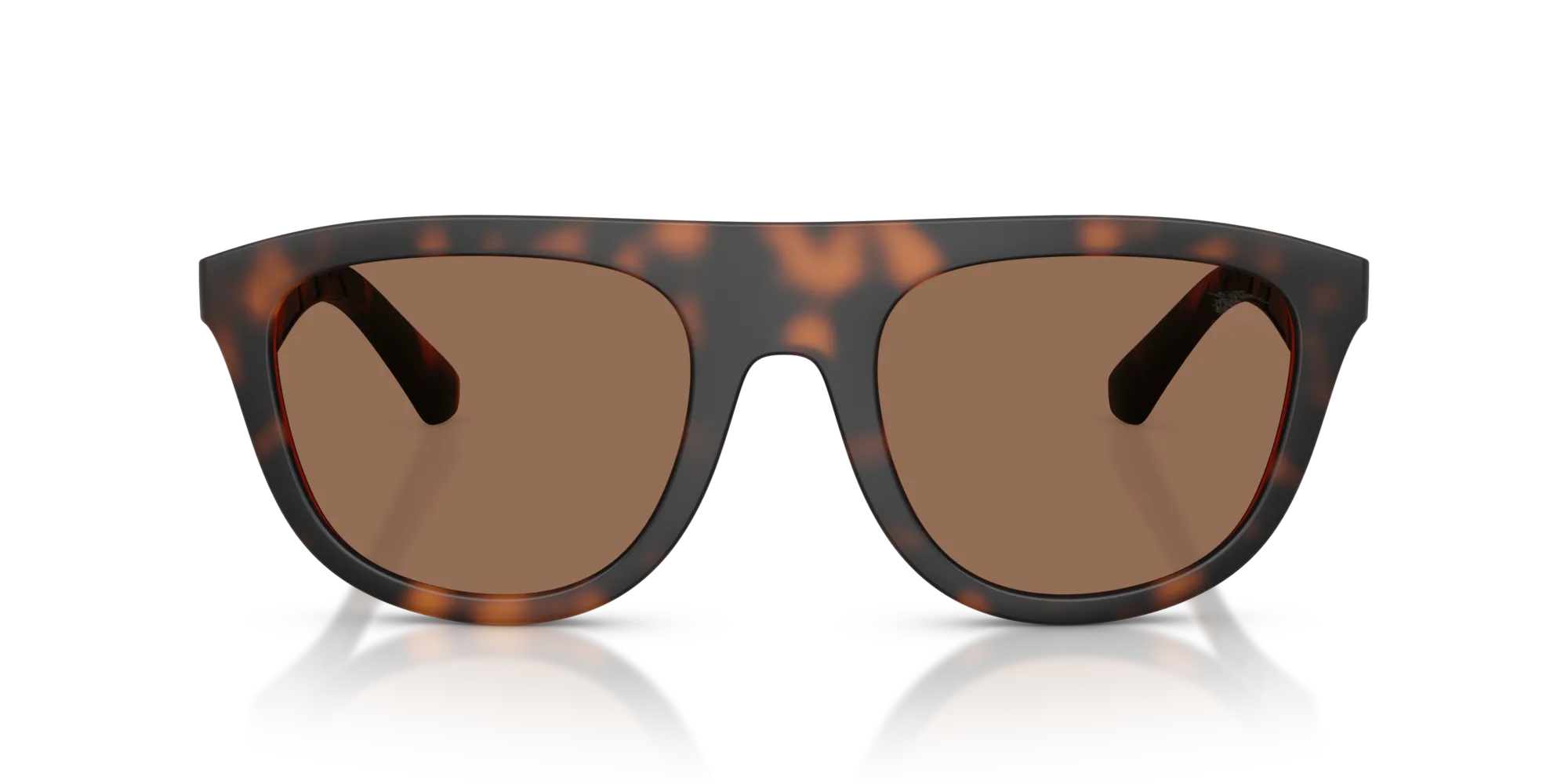 Burberry BE4459U 353673 Occhiali da sole Iniettato Tartaruga Marrone Squadrata Normale - immagine 3