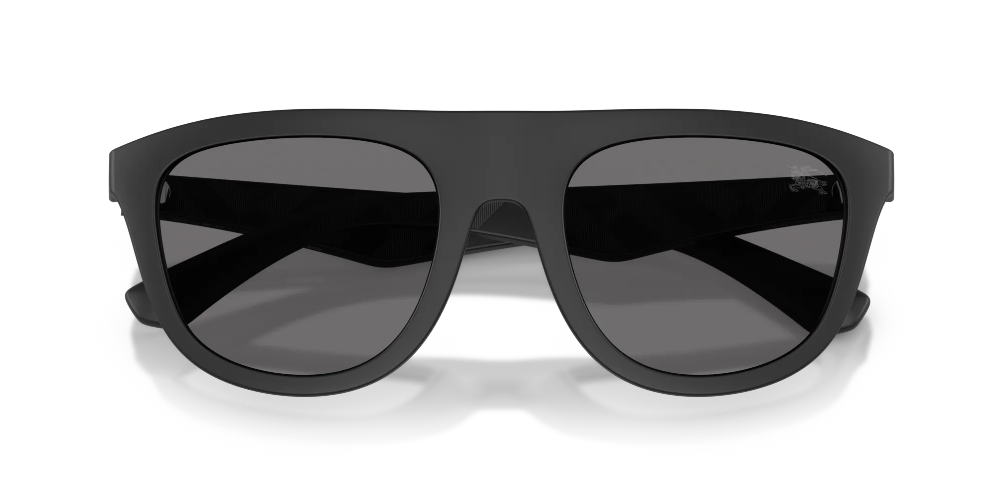 Burberry BE4459U 346481 Occhiali da sole Iniettato Nero Grigio Squadrata Polarizzata - immagine 2