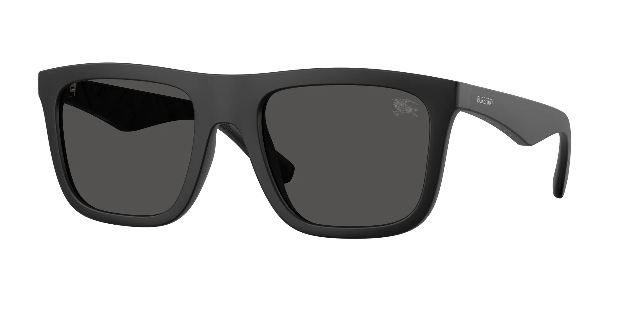 Burberry BE4458U 346487 Occhiali da sole Iniettato Nero Grigio Squadrata Normale - immagine 1