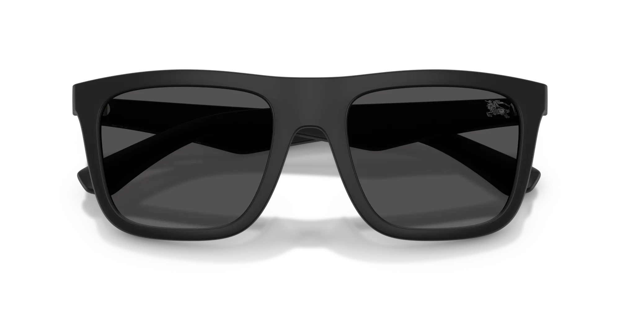 Burberry BE4458U 346487 Occhiali da sole Iniettato Nero Grigio Squadrata Normale - immagine 2