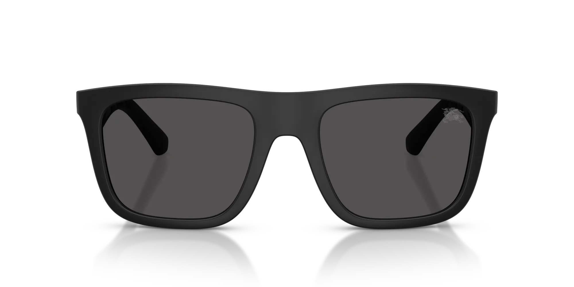 Burberry BE4458U 346487 Occhiali da sole Iniettato Nero Grigio Squadrata Normale - immagine 3