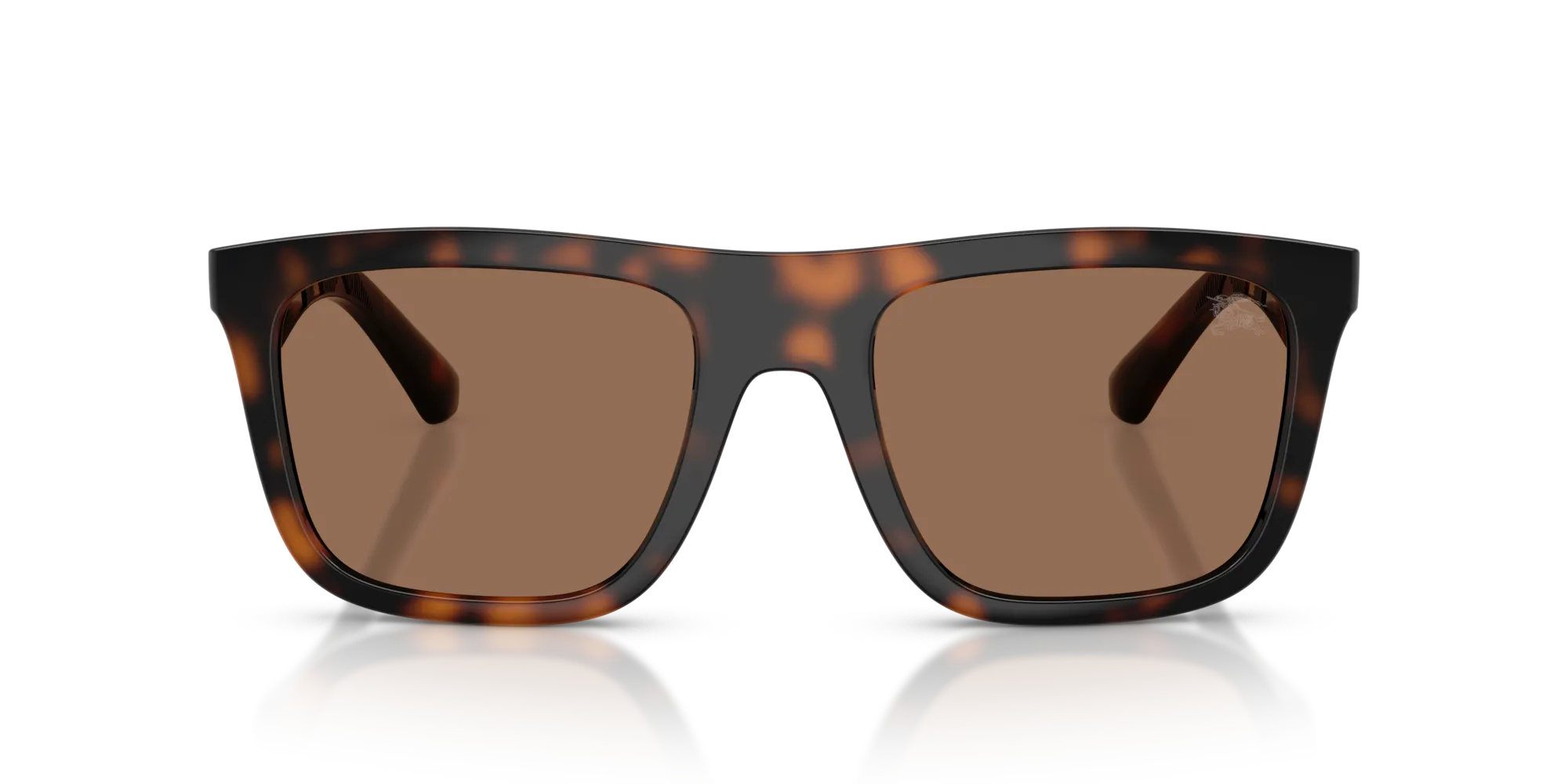 Burberry BE4458U 300273 Occhiali da sole Iniettato Marrone Marrone Squadrata Normale - immagine 3