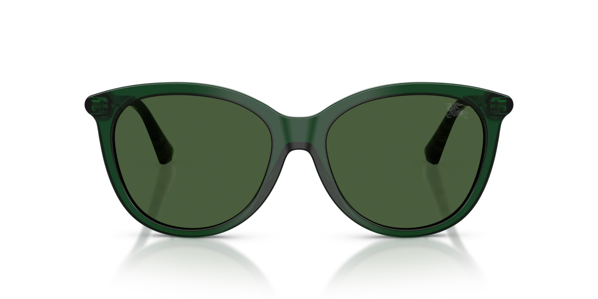Burberry BE4455 416271 Occhiali da sole Acetato Verde Verde Pantos Normale - immagine 3