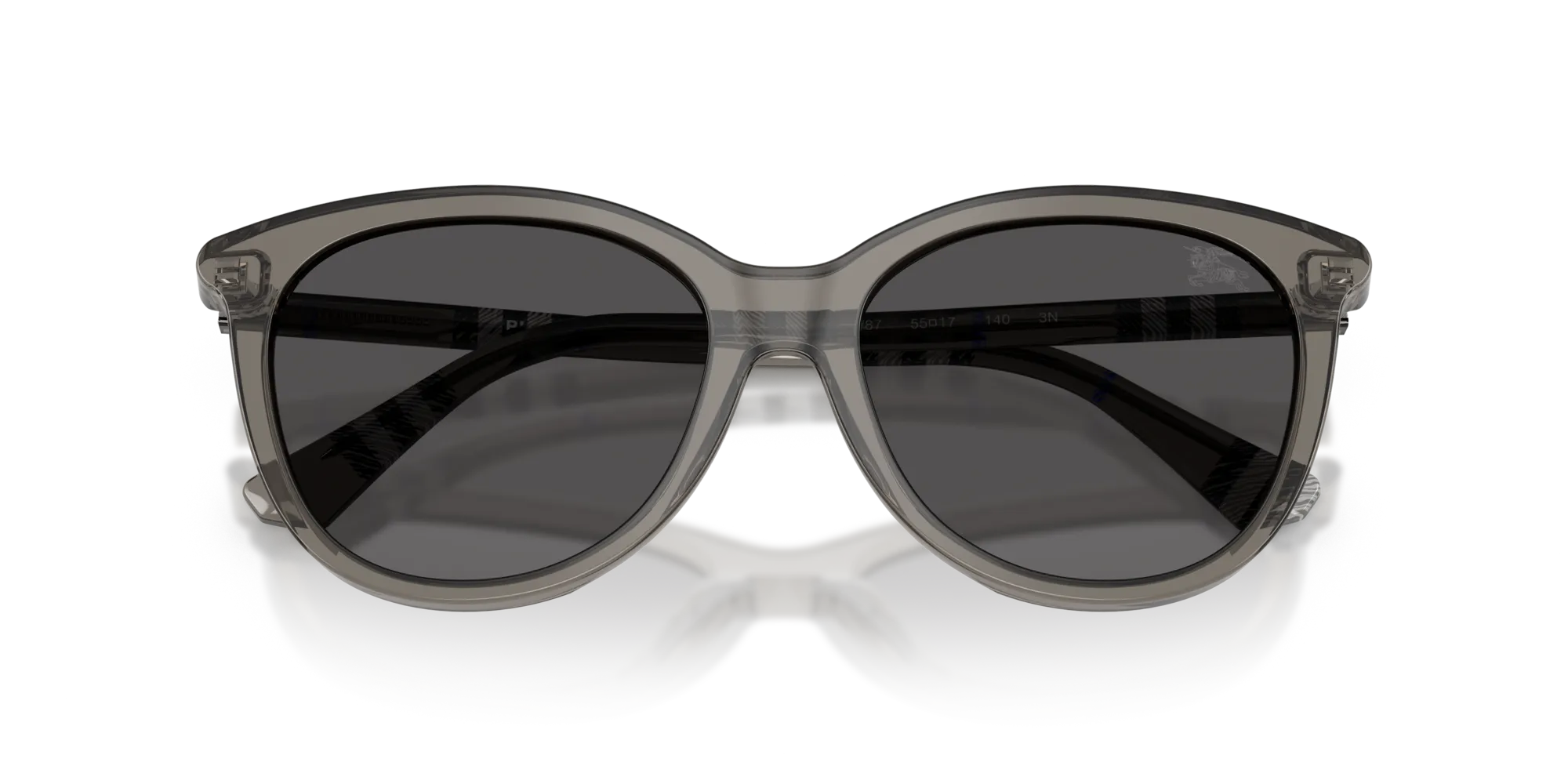 Burberry BE4455 416087 Occhiali da sole Acetato Grigio Grigio Pantos Normale - immagine 2