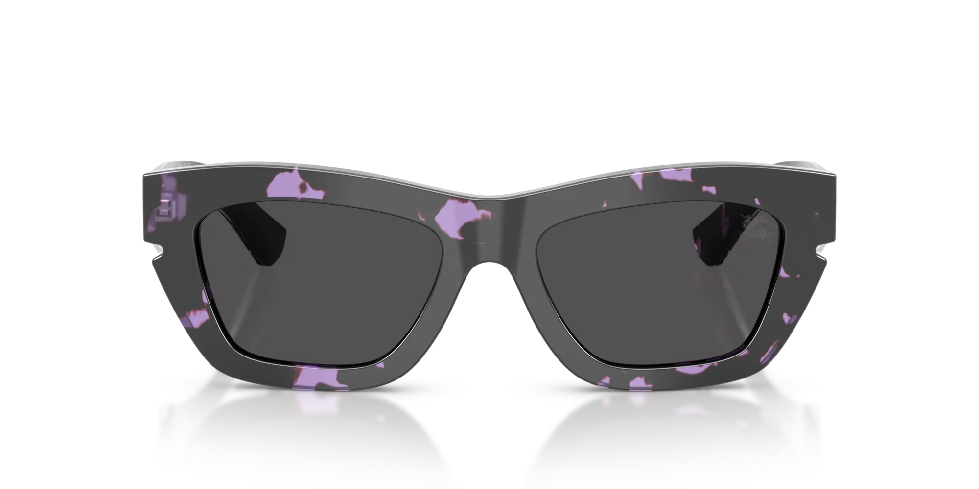 Burberry BE4454 415987 Occhiali da sole Acetato Viola Grigio Cat Eye Normale - immagine 3