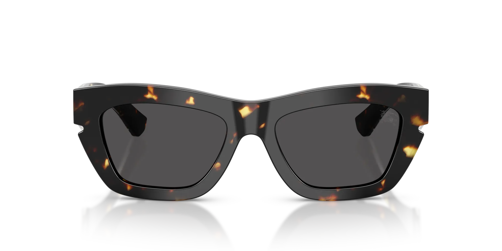 Burberry BE4454 410687 Occhiali da sole Acetato Tartaruga Grigio Cat Eye Normale - immagine 3
