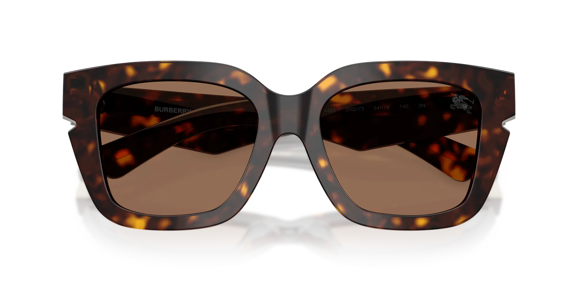 Burberry BE4453 300273 Occhiali da sole Acetato Marrone Marrone Squadrata Normale - immagine 2
