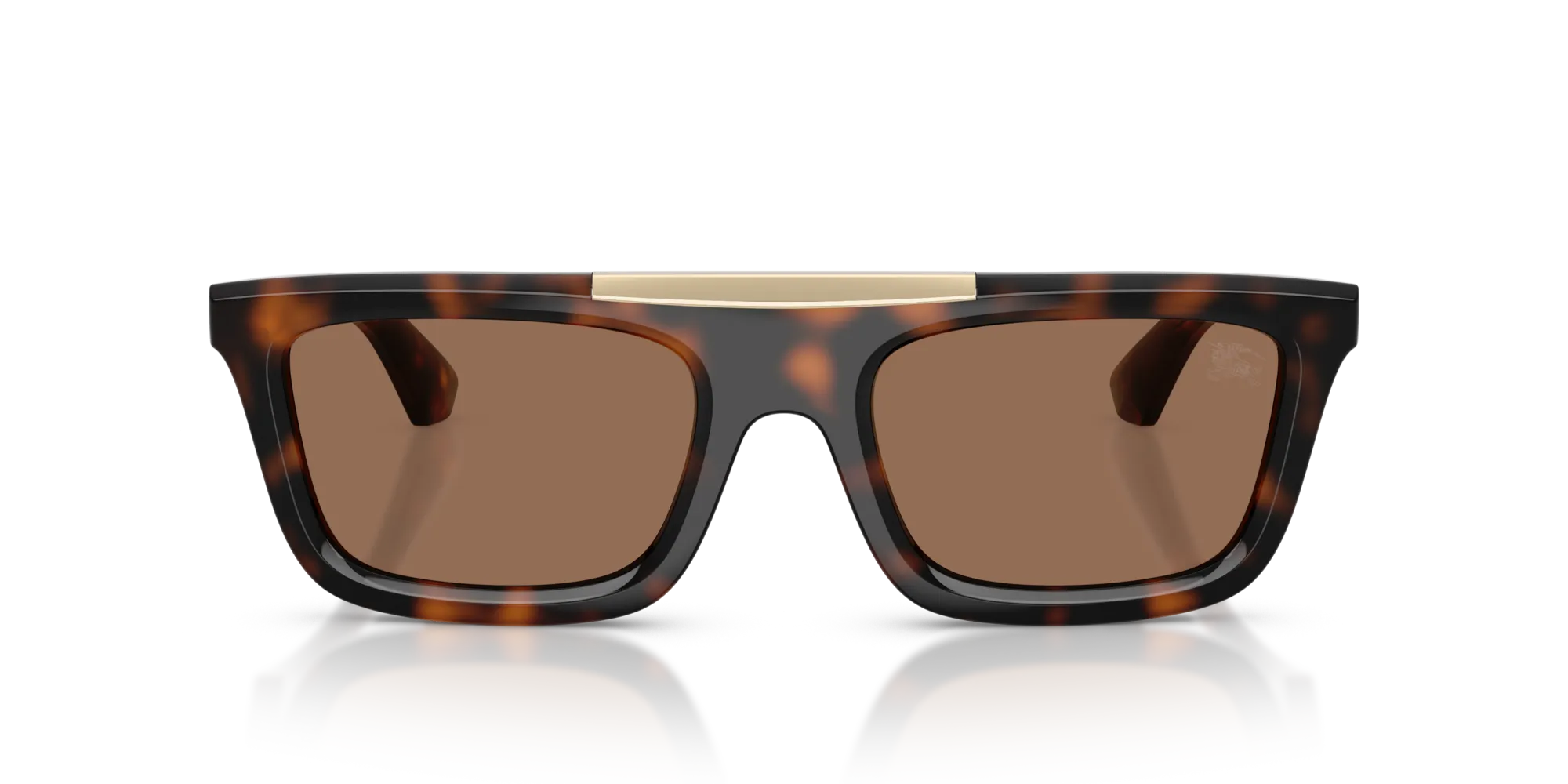 Burberry BE4451U 300273 Occhiali da sole Iniettato Marrone Marrone Squadrata Normale - immagine 3